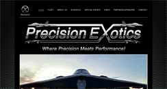 Desktop Screenshot of precisionexotics.com